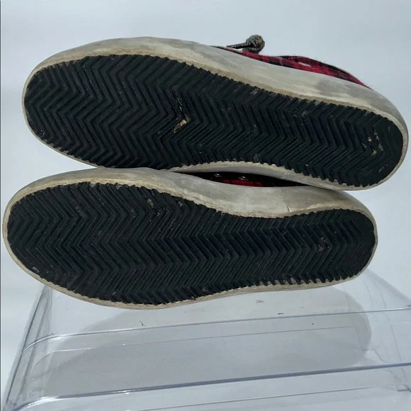 Golden Goose Suede Printed Sneakers Women's Size 8 IT 38 - Picture 6 of 12